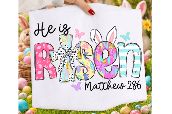 Brushstroke He Is Risen Christian Png