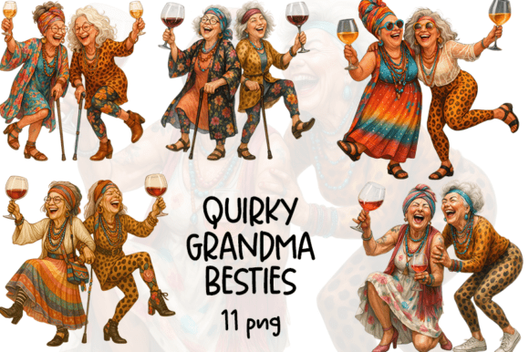 Quirky Old Ladies Best Friends: A Fresh Take on Crafting with Humor and Style
