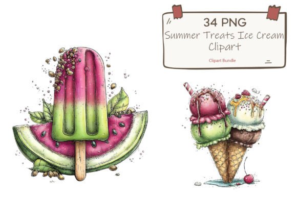 Summer Treats Ice Cream Clipart Bundle: A Practical Guide for Creators