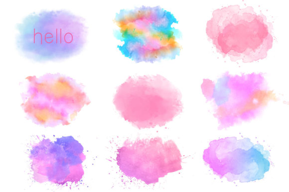 Watercolor Splash Clipart for Creative Design Excellence